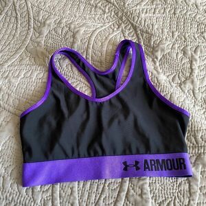 Under Armour Athletic Workout Top Sports Bra Size Women's Small